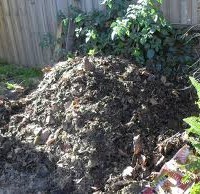 compost pile garden composting